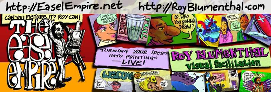 The Easel Empire: Roy Blumenthal — Visual Facilitation