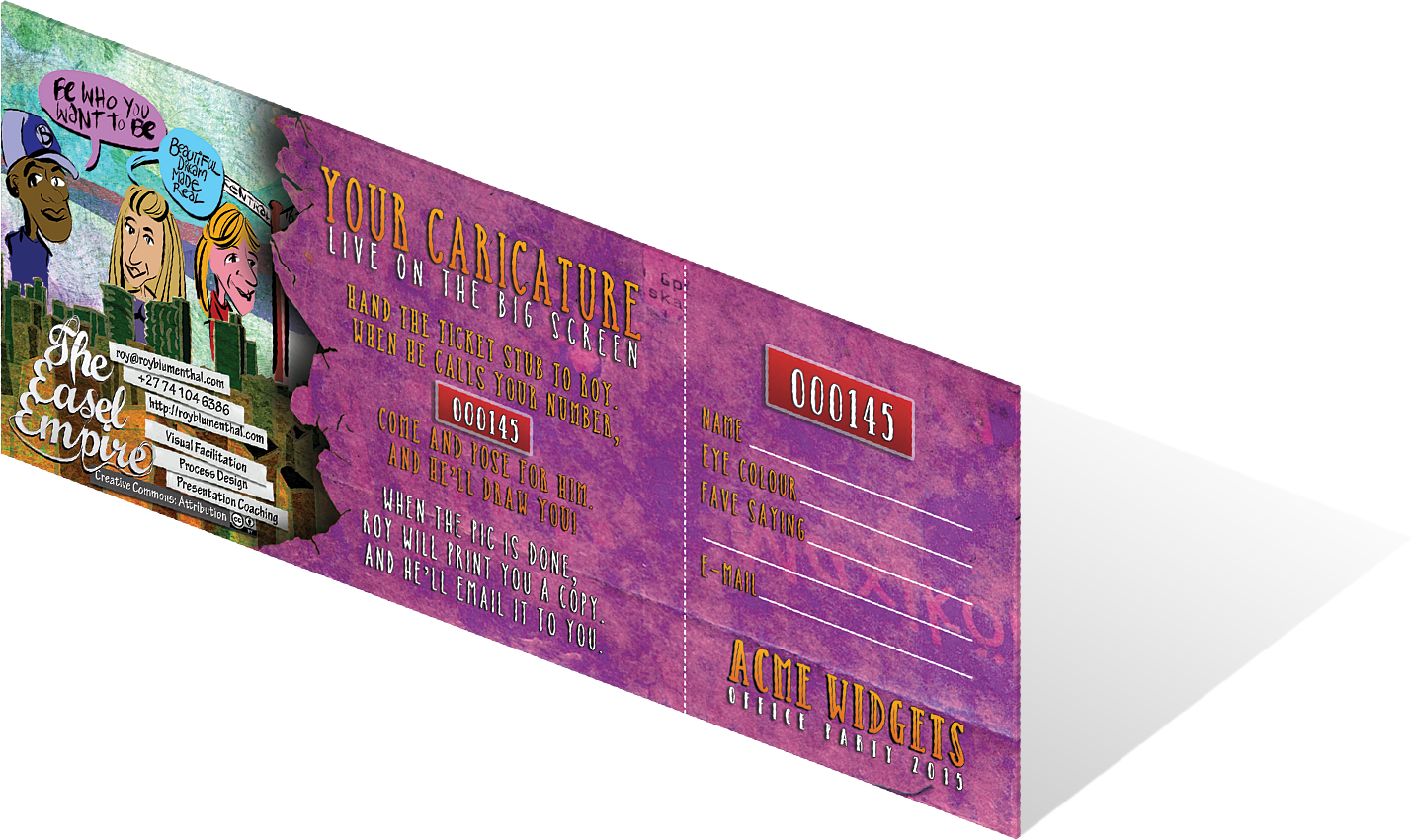 Looking for a memorable addition to your office party? Bring in a digital caricature artist!